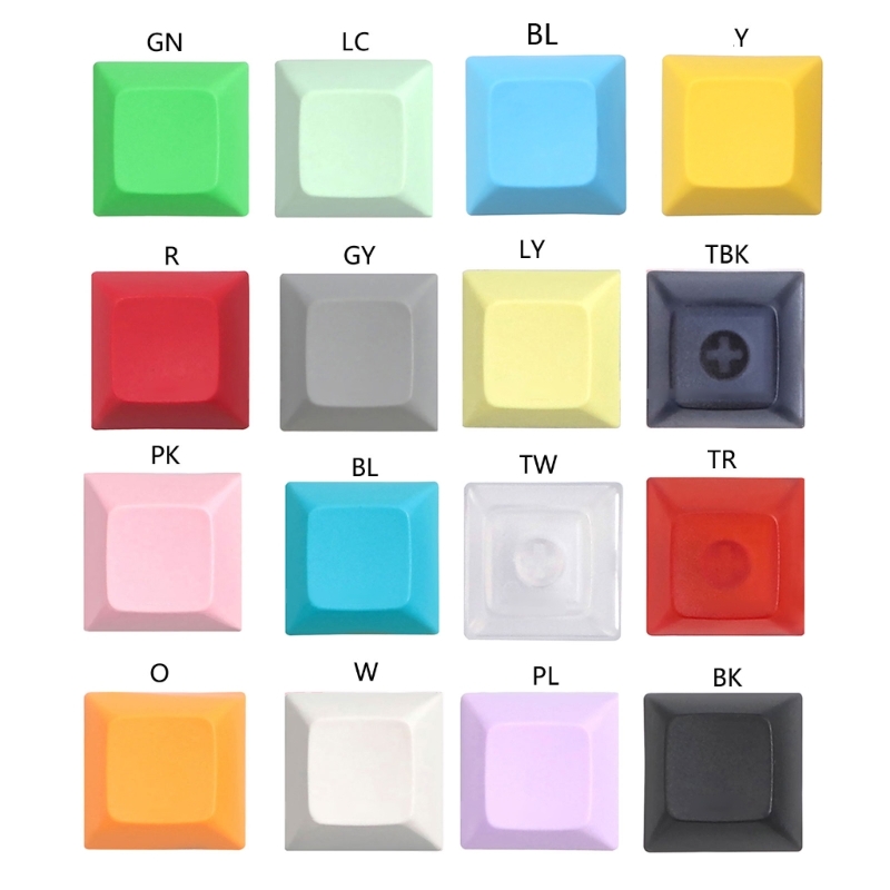 Gaming Accessories Aesthetic - Bộ keycap Y1UB DSA 1U Bộ