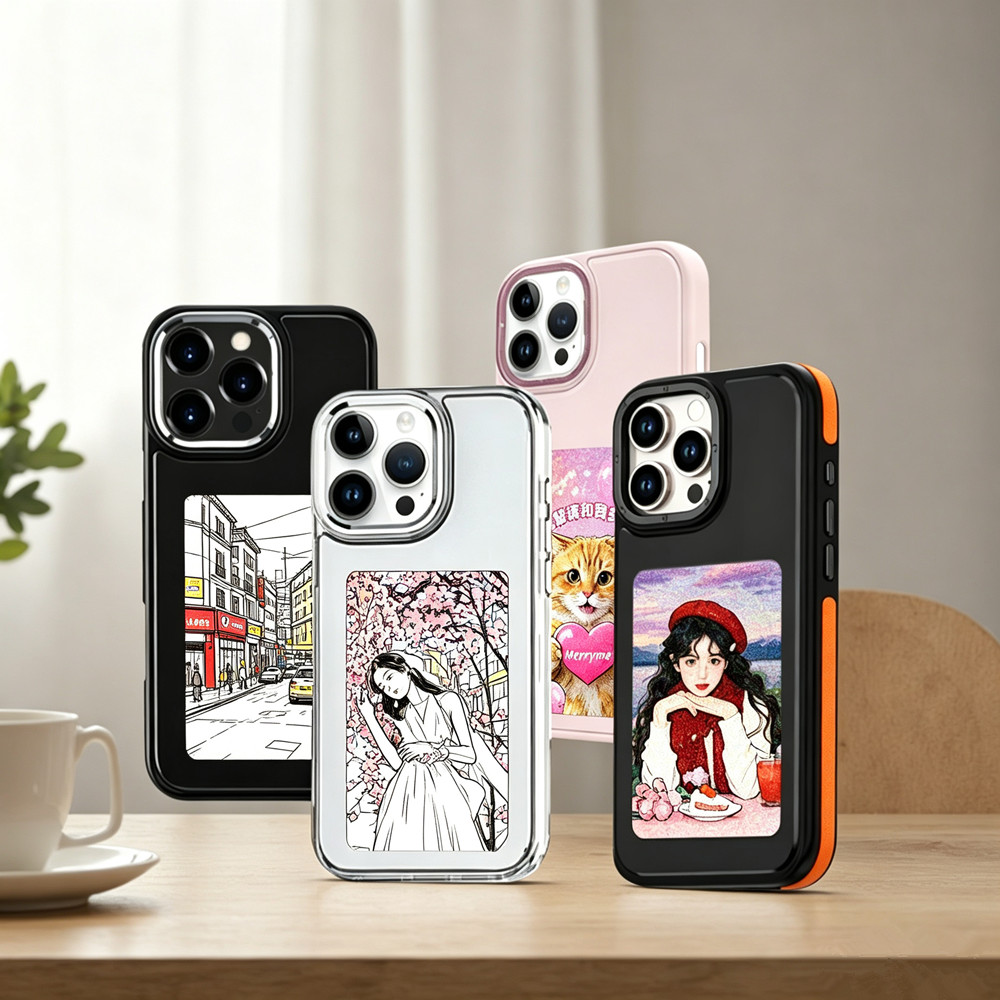 DIY E-Ink Screen Phone Case NF - đánh giá và giá Gaming Accessories Rack