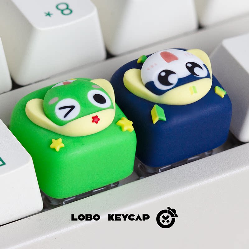 Keroro Themed Anime Keycaps Me - đánh giá và giá Gaming Accessories Aesthetic