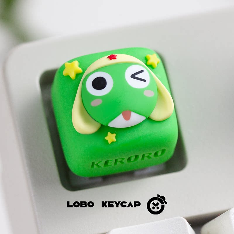 Keroro Themed Anime Keycaps Me - đánh giá và giá Gaming Accessories Aesthetic