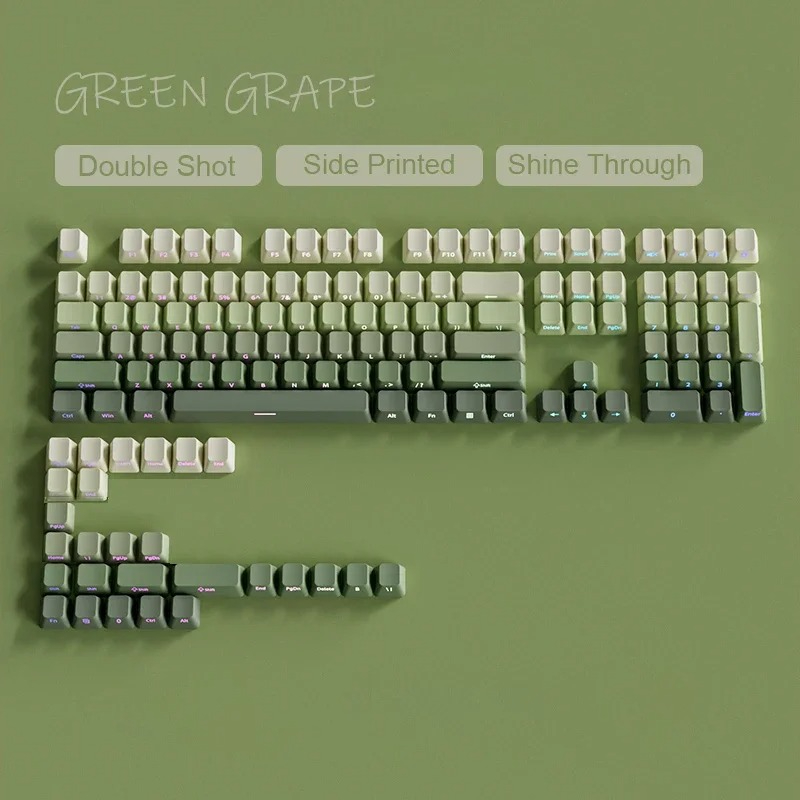 135 Key Cherry Profile Green G - đánh giá và giá Gaming Accessories Aesthetic