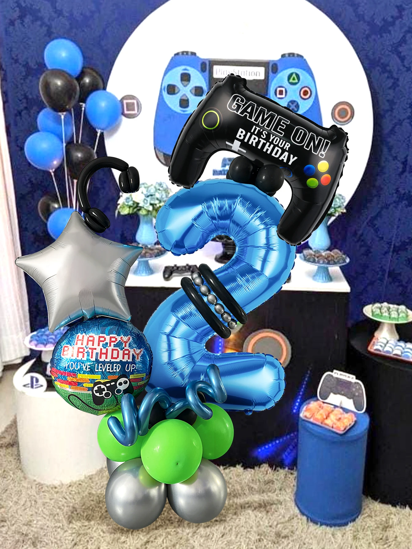 32PCS Game Theme Birthday Numb - đánh giá và giá Gaming Accessories For Room