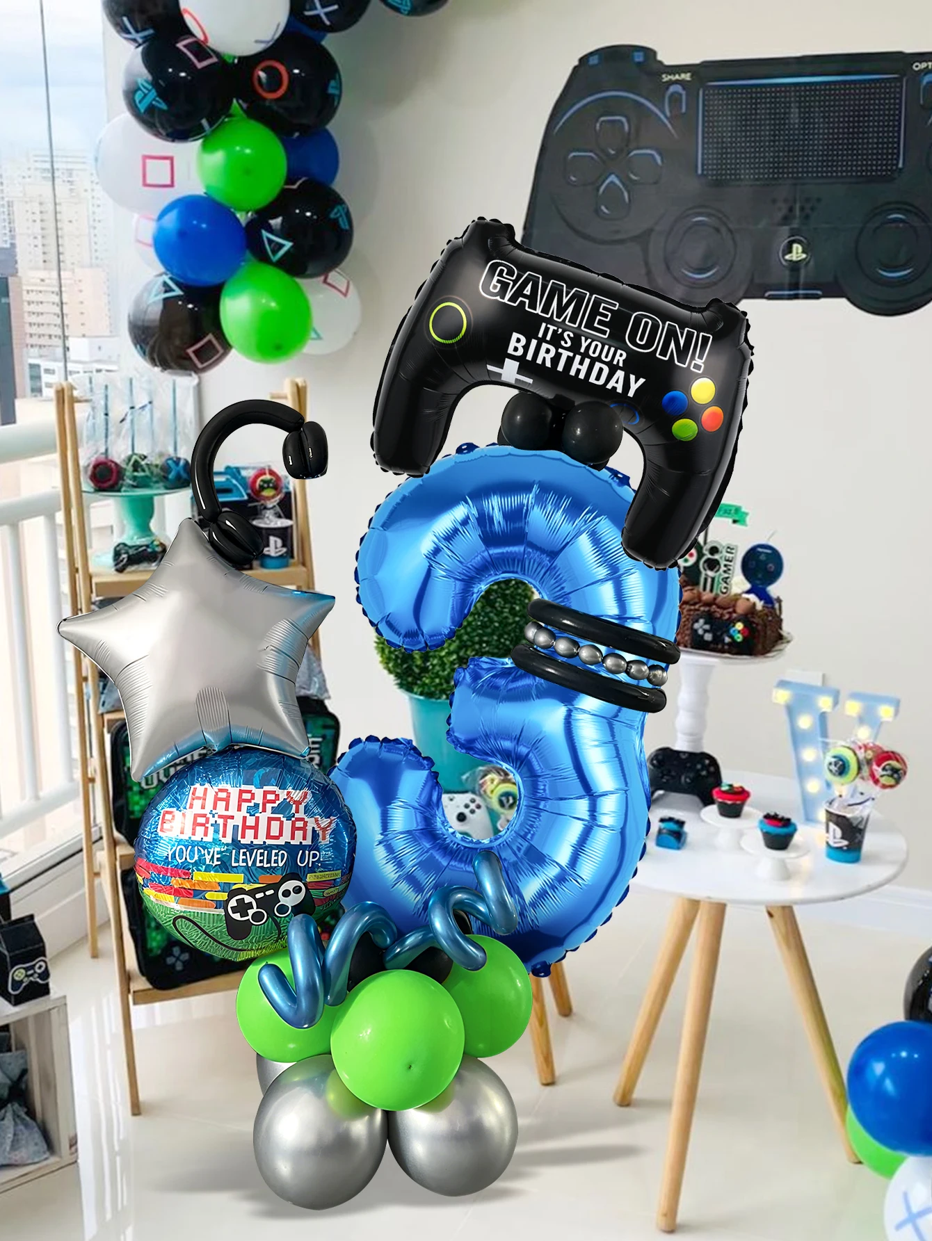 32PCS Game Theme Birthday Numb - đánh giá và giá Gaming Accessories For Room
