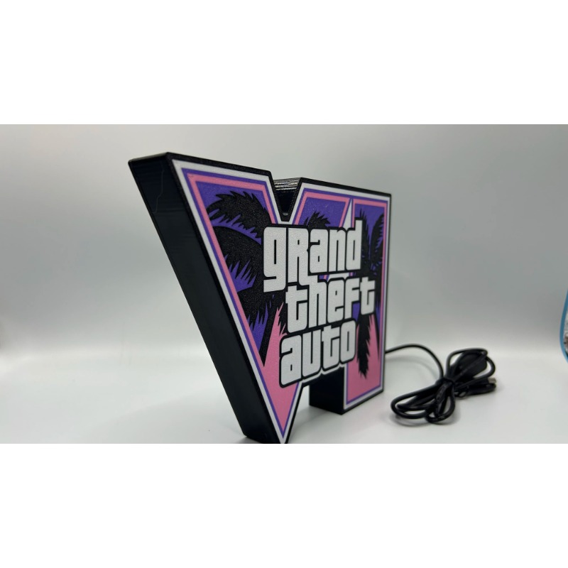 GTA 6 Grand Theft Auto VI LED  - đánh giá và giá Accessories For Your Gaming Room